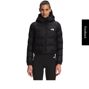 The North Face Women's Black Hooded Puffer Jacket